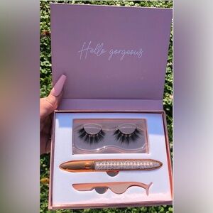 Birthday Collection Luxury Faux Mink Lash Kit Style 9D22